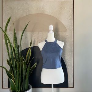 Blue Zara crop top • Worn once